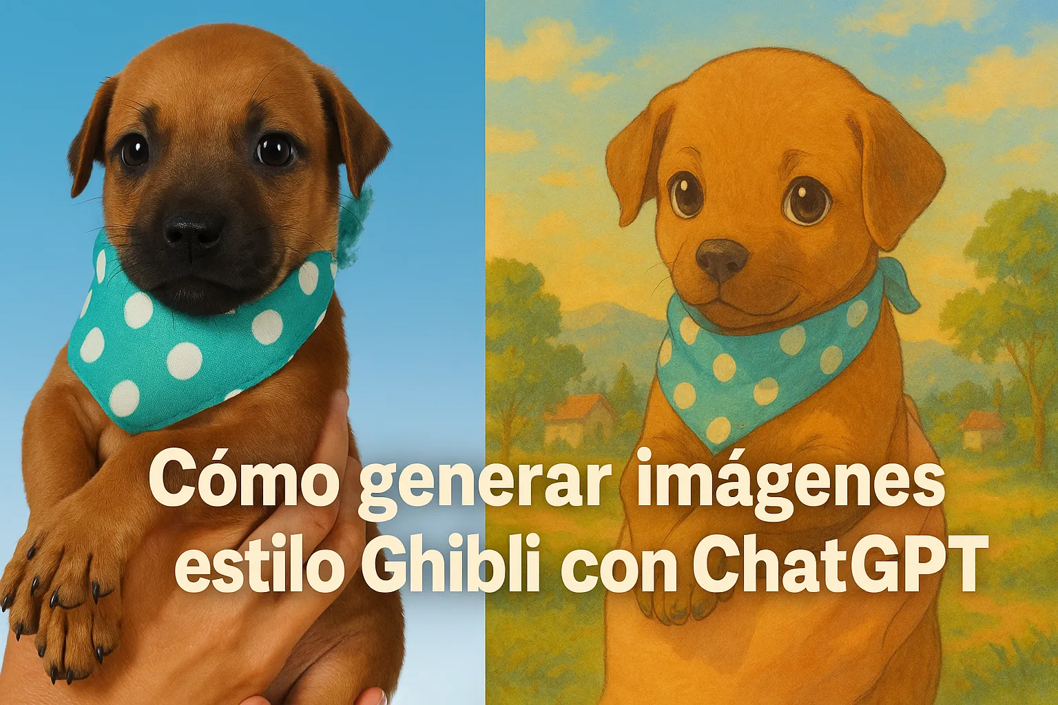 ¿Cómo generar imágenes al estilo Studio Ghibli?