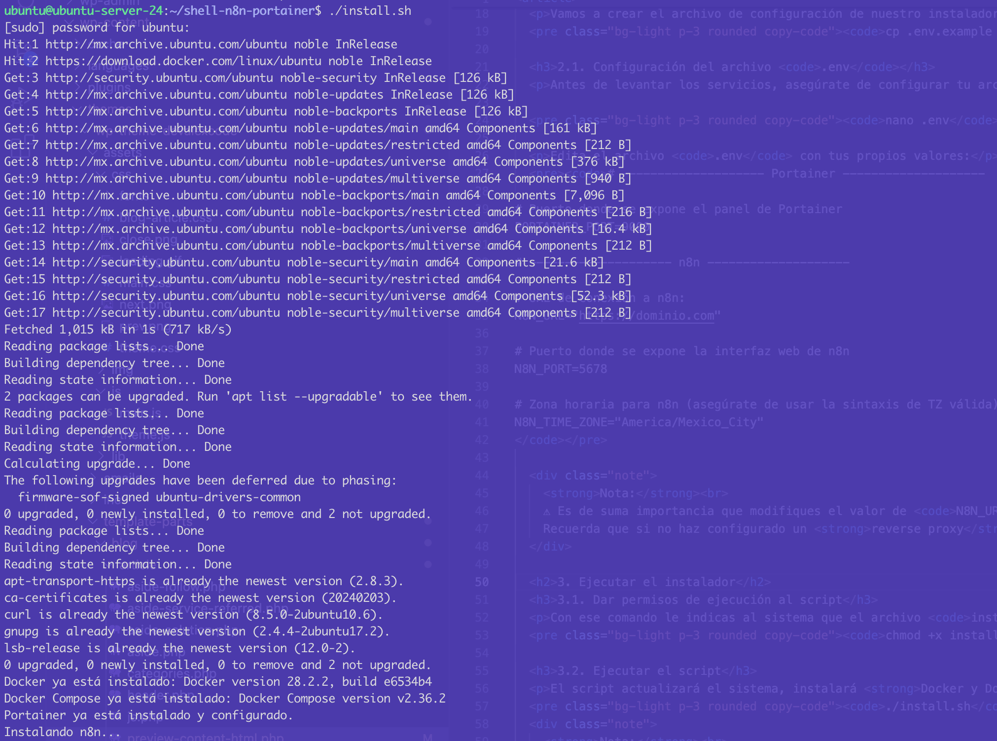 Shell Ubuntu