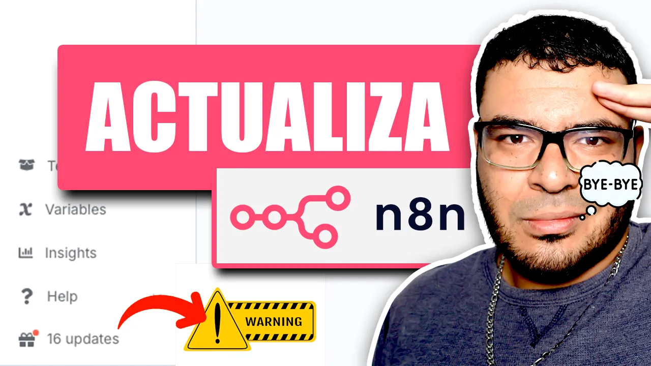Videotutorial: Cómo actualizar n8n en tu VPS en un par de clics