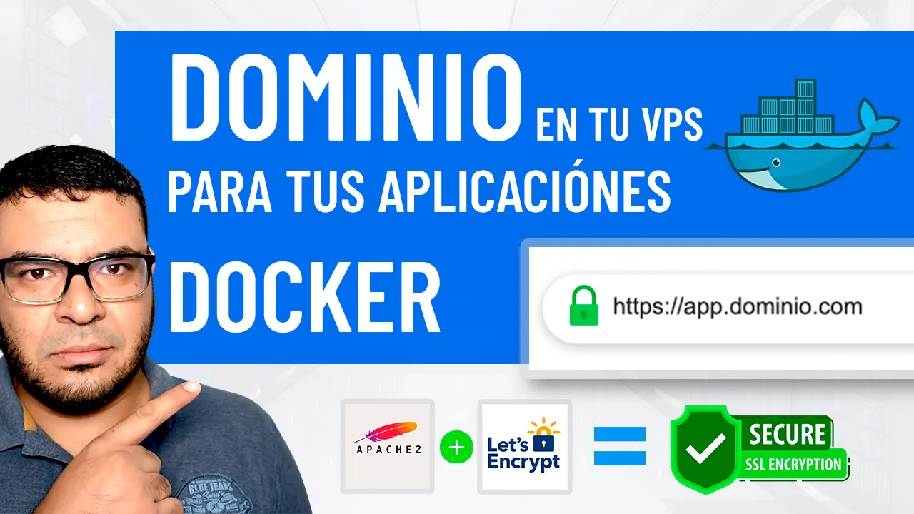 Videotutorial: Cómo vincular un dominio a aplicaciones Docker