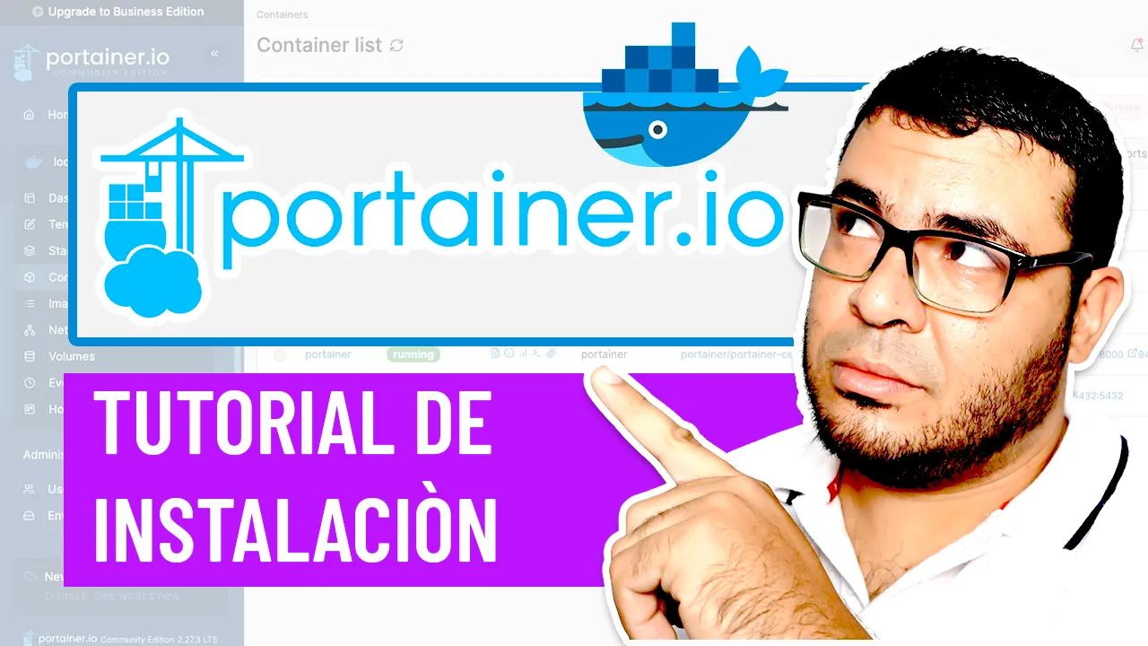 Videotutorial: Cómo instalar Portainer en tu Servidor VPS Linux